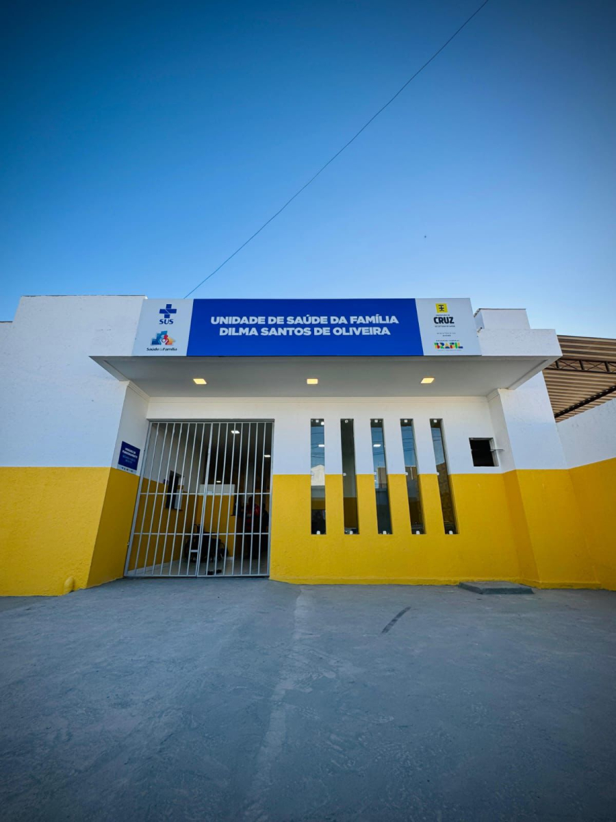 Prefeitura entrega nova unidade de saúde da família para moradores do Edla Costa e Andarai. 