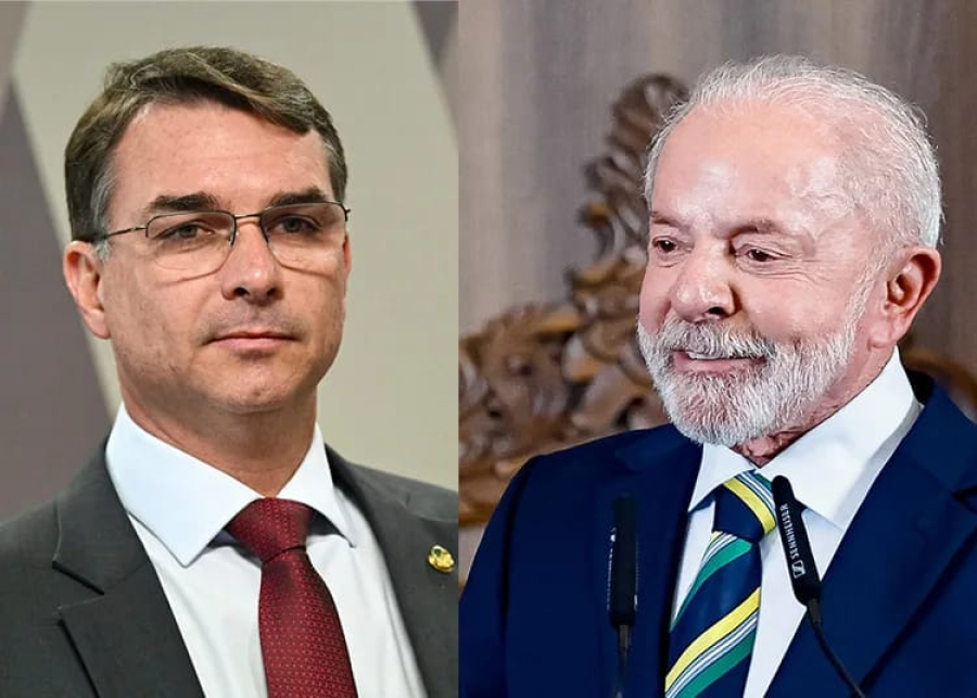 Nova pesquisa eleitoral mostra crescimento de Lula nas pesquisas após divulgação de áudios de Flávio Bolsonaro. 